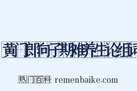 黄门郎向子期难养生论组词是什么意思的图片